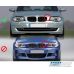 BMW 1 (E87) juodos grotelės su juostele